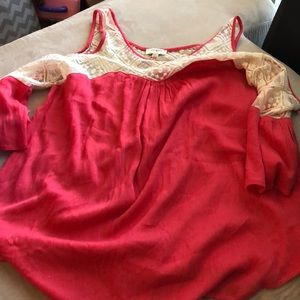 Umgee cold shoulder top